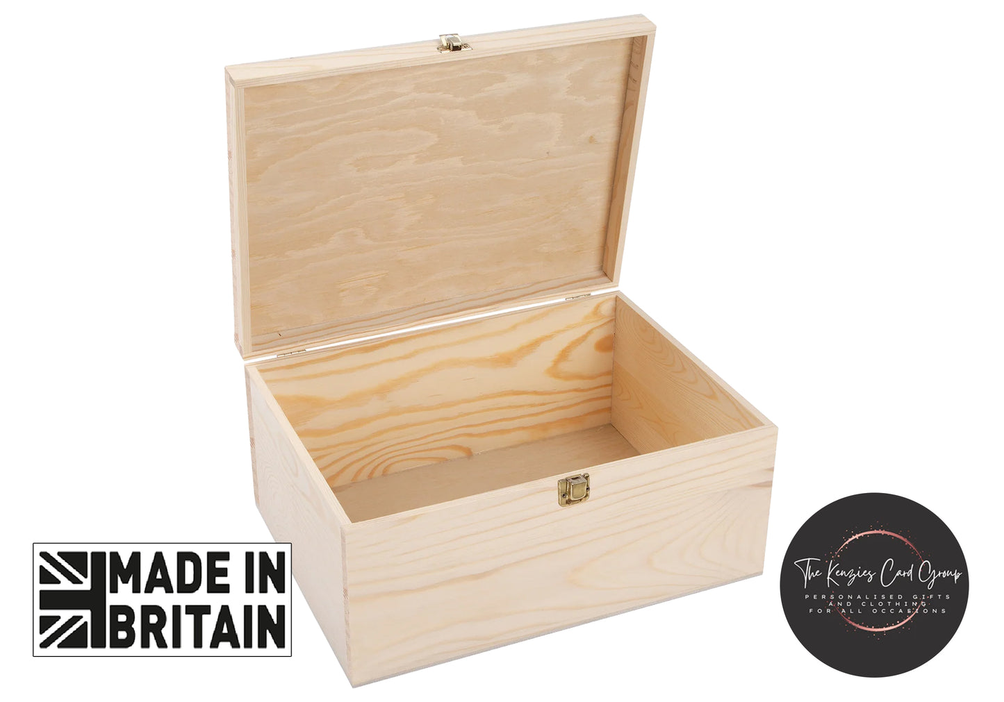 Personalised Christmas Eve Box - Wooden Christmas Eve Box -Classic Edition