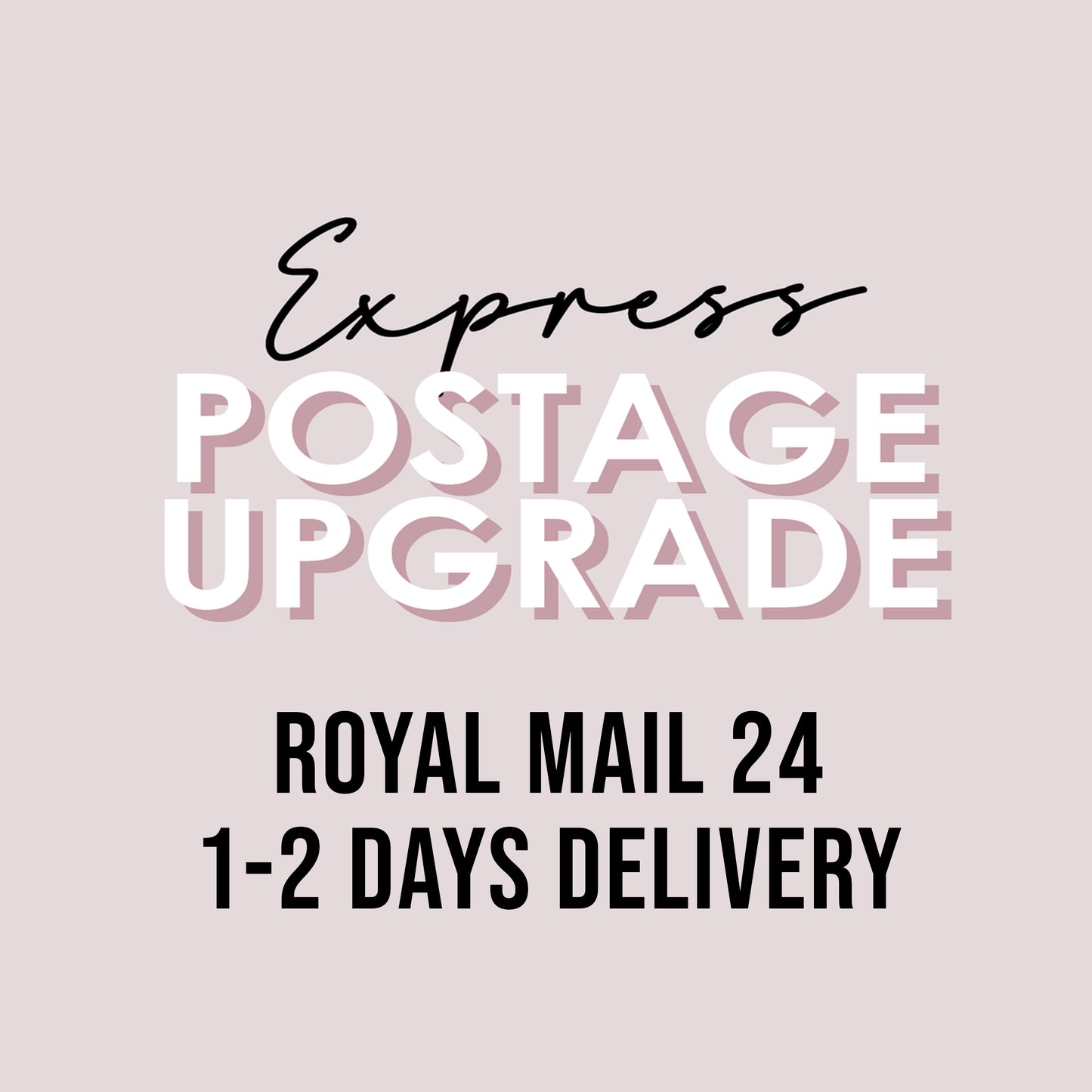 POSTAGE UPGRADE - RM24