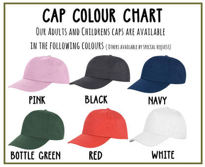Personalised Disneyworld / Disneyland Paris Matching Family Caps - Disney Dad Edition