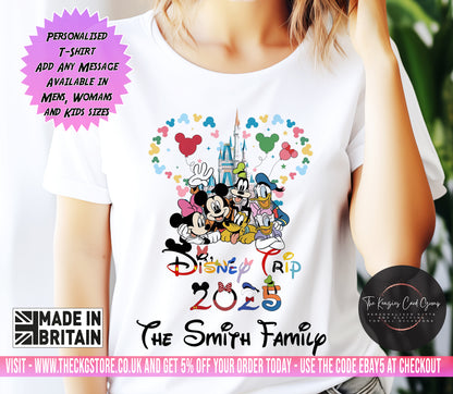 Personalised Disneyland Paris Disney World Mickey Mickey Ballon Edition 2025