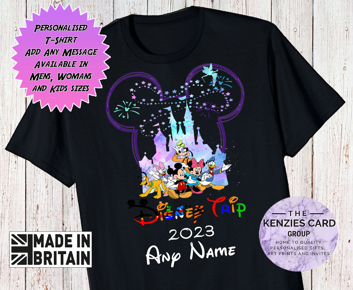 personalised disney t shirts