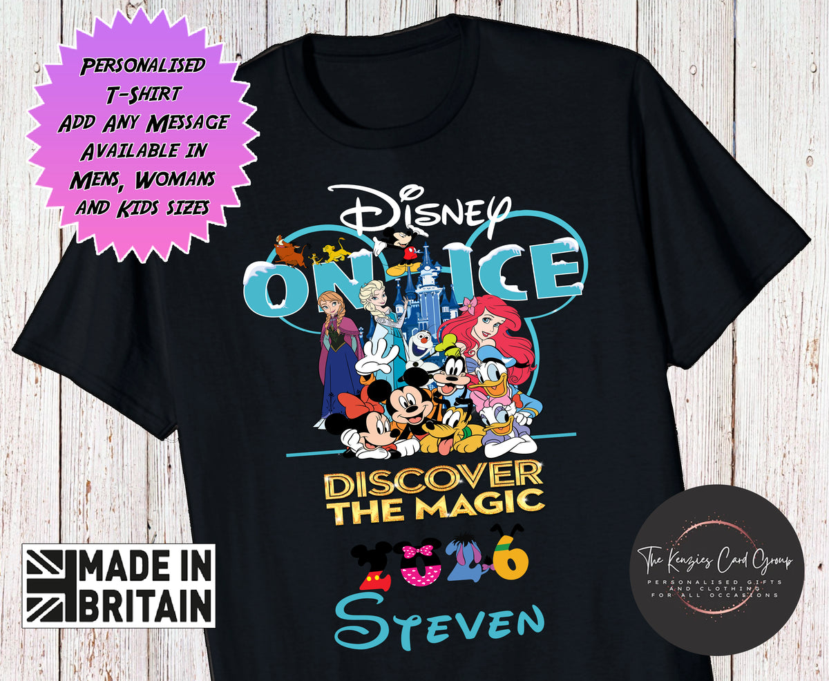 Personalised Disney On Ice UK Tour - Discover The Magic 2026 UK Tour