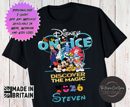 Personalised Disney On Ice UK Tour - Discover The Magic 2026 UK Tour