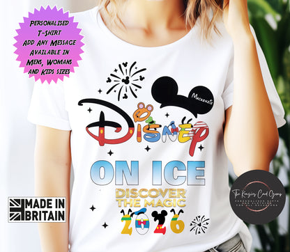 Personalised Disney On Ice UK Tour - Discover the Magic Tour 2026