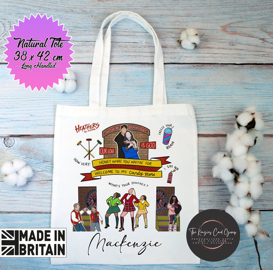 Personalised Musical Theatre Tote Bag - Heathers The Musical Edition V5