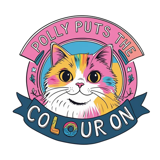 Polly Puts The Colour On UV DTF Decal - Classic Logo Edition
