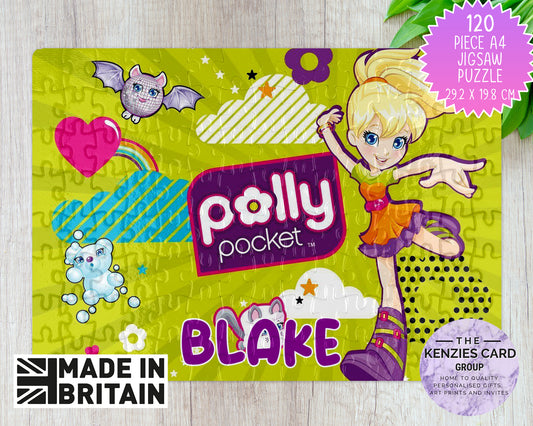 Personalised Polly Pocket Edition 120 pcs Kids Puzzle- Polly and Friends