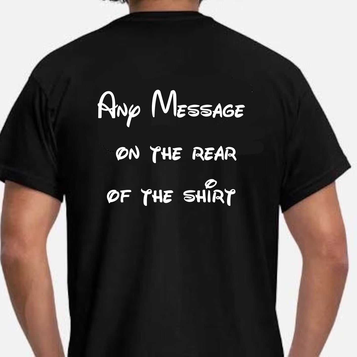 Personalised Disneyland Paris T-Shirts Matching Family First Disney Trip Including Rear T-Shirt Printing