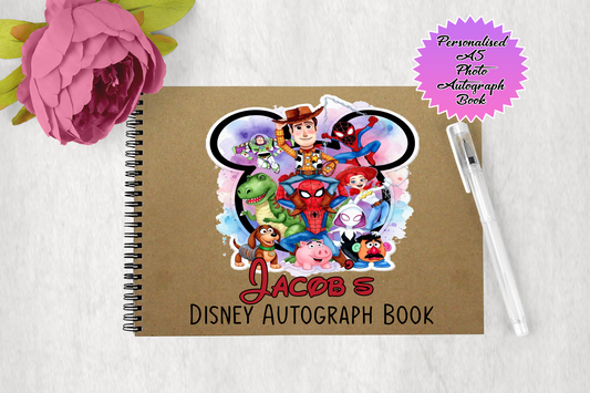 Personalised Disney's Toy Story and Spiderman Custom Edition - A5 Edition V1