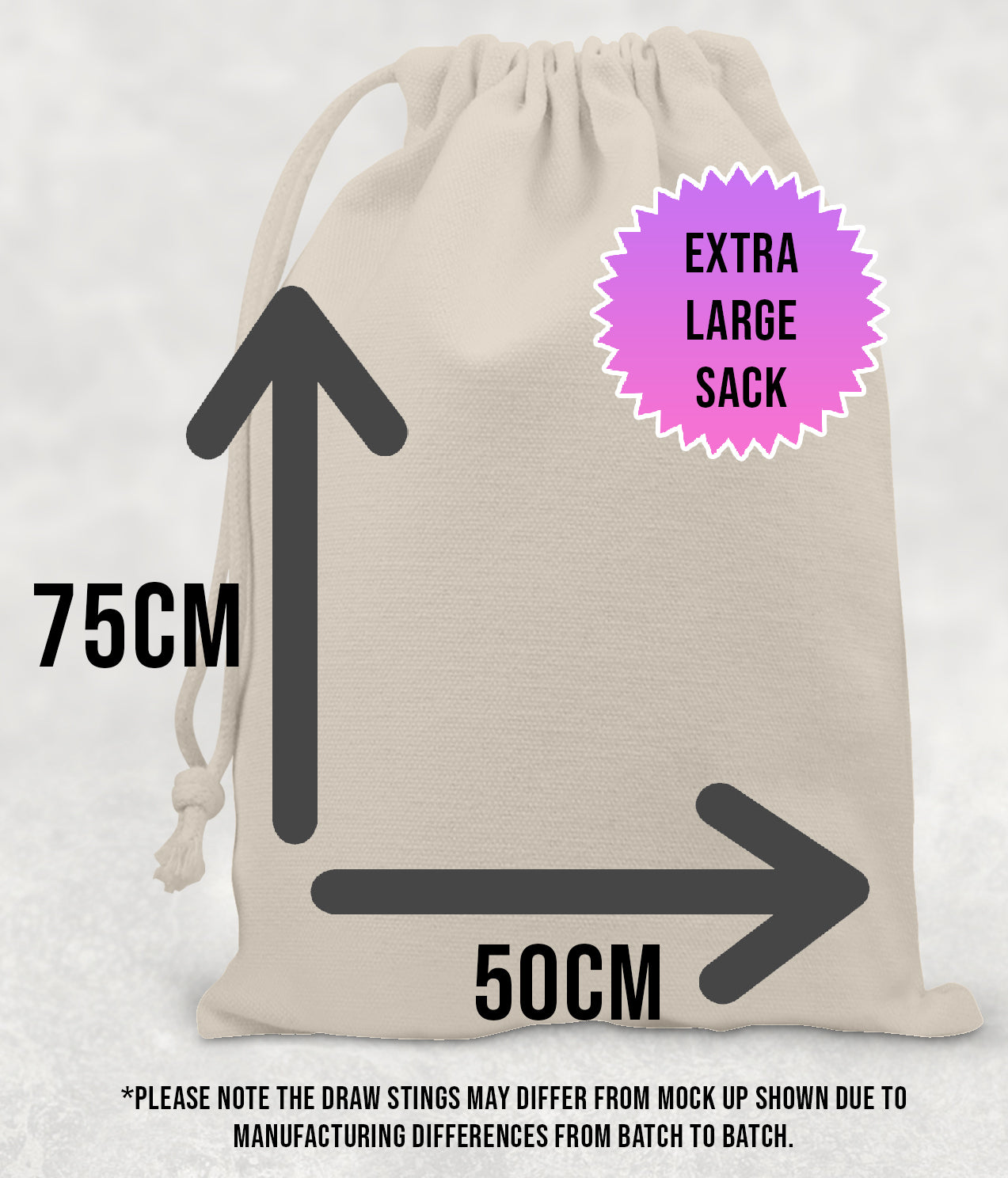 Personalised Disney Christmas Stock Gift Sack - Mickey Mouse Fab 5 Edition V3