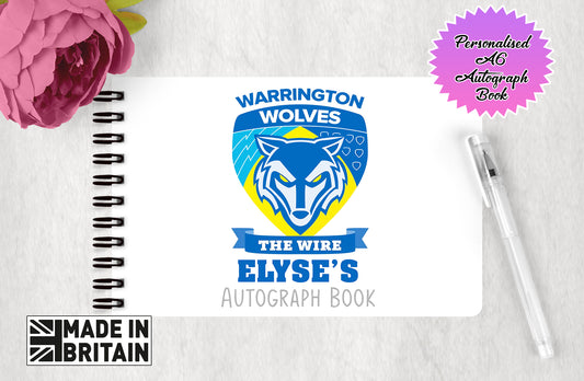 Personalised Custom Cover Autograph Book - Any Images or design Edition