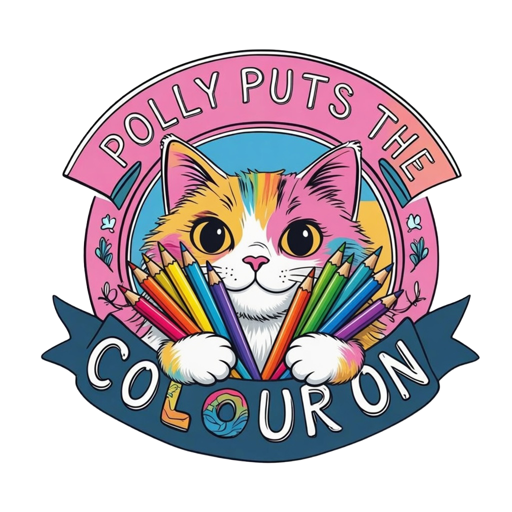 Polly Puts The Colour On UV DTF Decal - Classic Pens Logo Edition